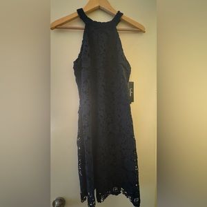 Lulus Navy Lace Dress, NWT size M